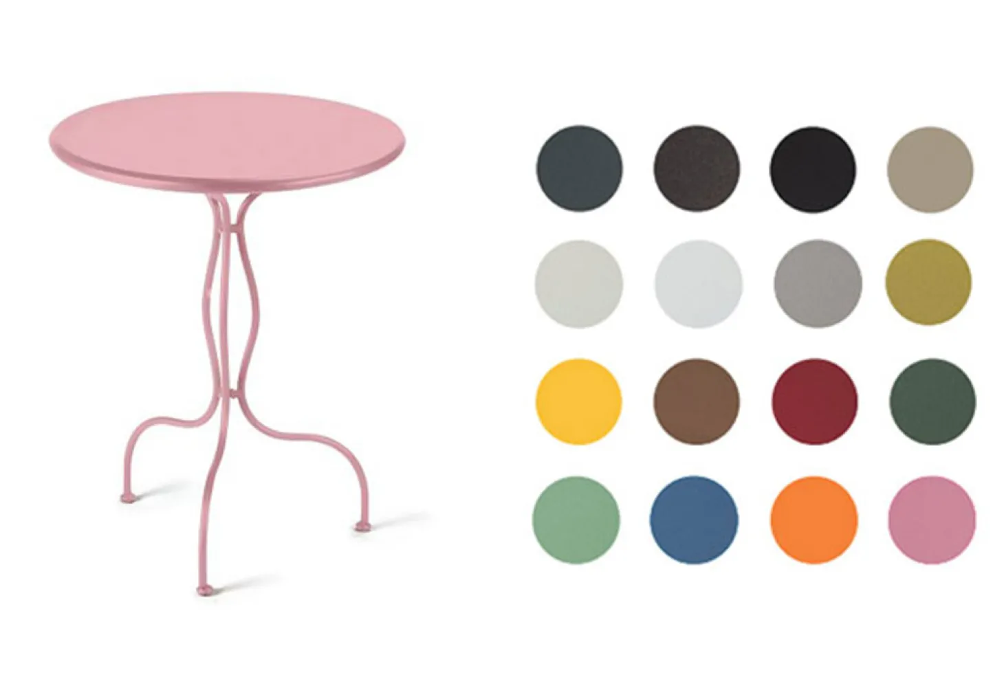 vermobil Tisch Rondo Ø 60 cm rot