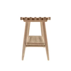 Villa Collection Bank white washed 90*30*45 cm Eiche