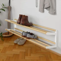 vonbox Schuhablage Stixx Wall - zwei Ebenen