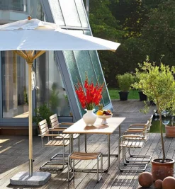 Weishäupl Sessel Prato Edelstahl Belattung Teak