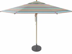 Weishäupl Sonnenschirm Klassiker Ø 350 cm Acryltuch Multicolor Knickmechanismus & Flaschenzug