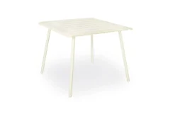 Weishäupl Vapio Outdoortisch Aluminium 90x90x74 cm Creme