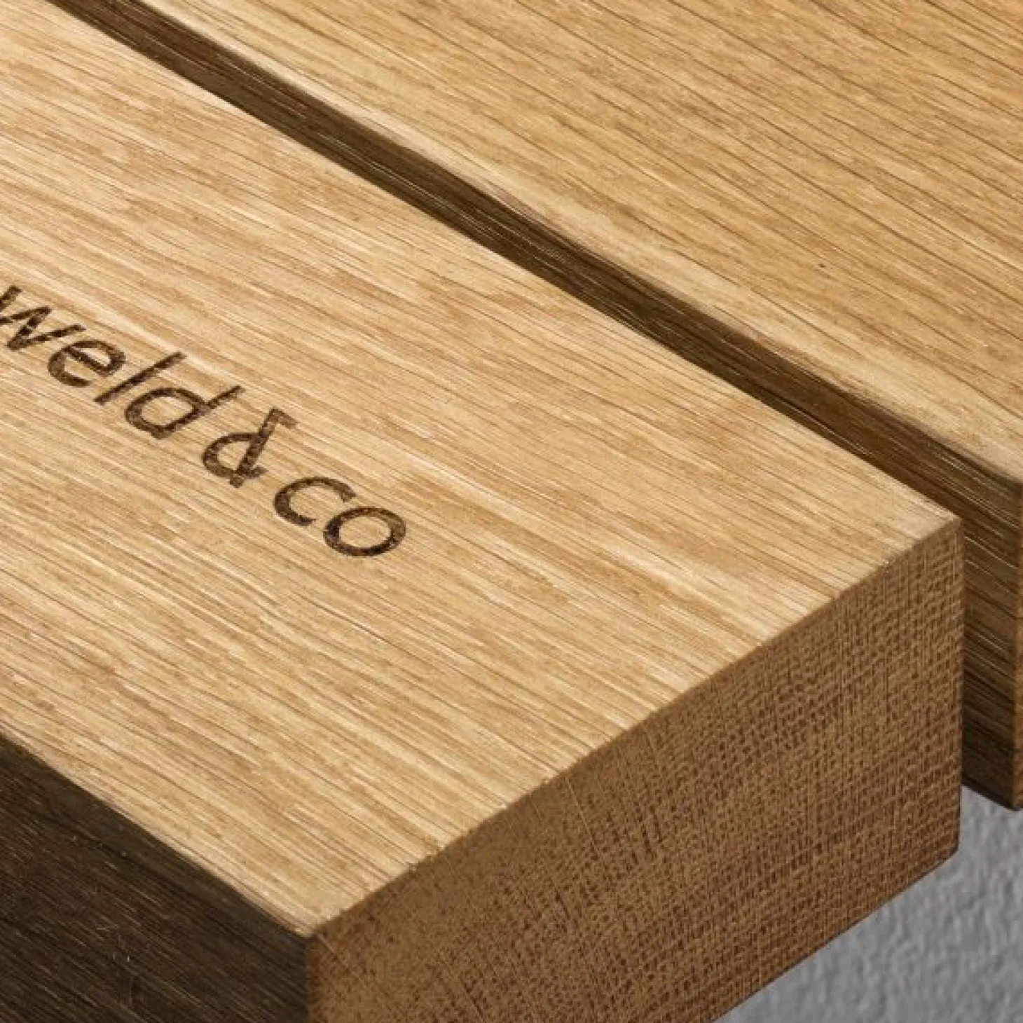 weld & co Garderobe Eiche 01 S 90 x 40 x 190 schwarz