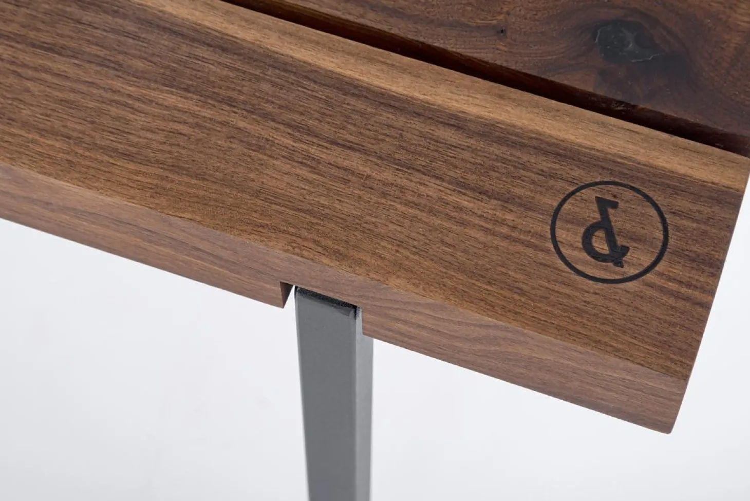 weld & co Garderobe Nussbaum 01 S 90 x 40 x 190 schwarz