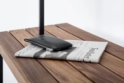 weld & co Garderobe Nussbaum 01 S 90 x 40 x 190 schwarz