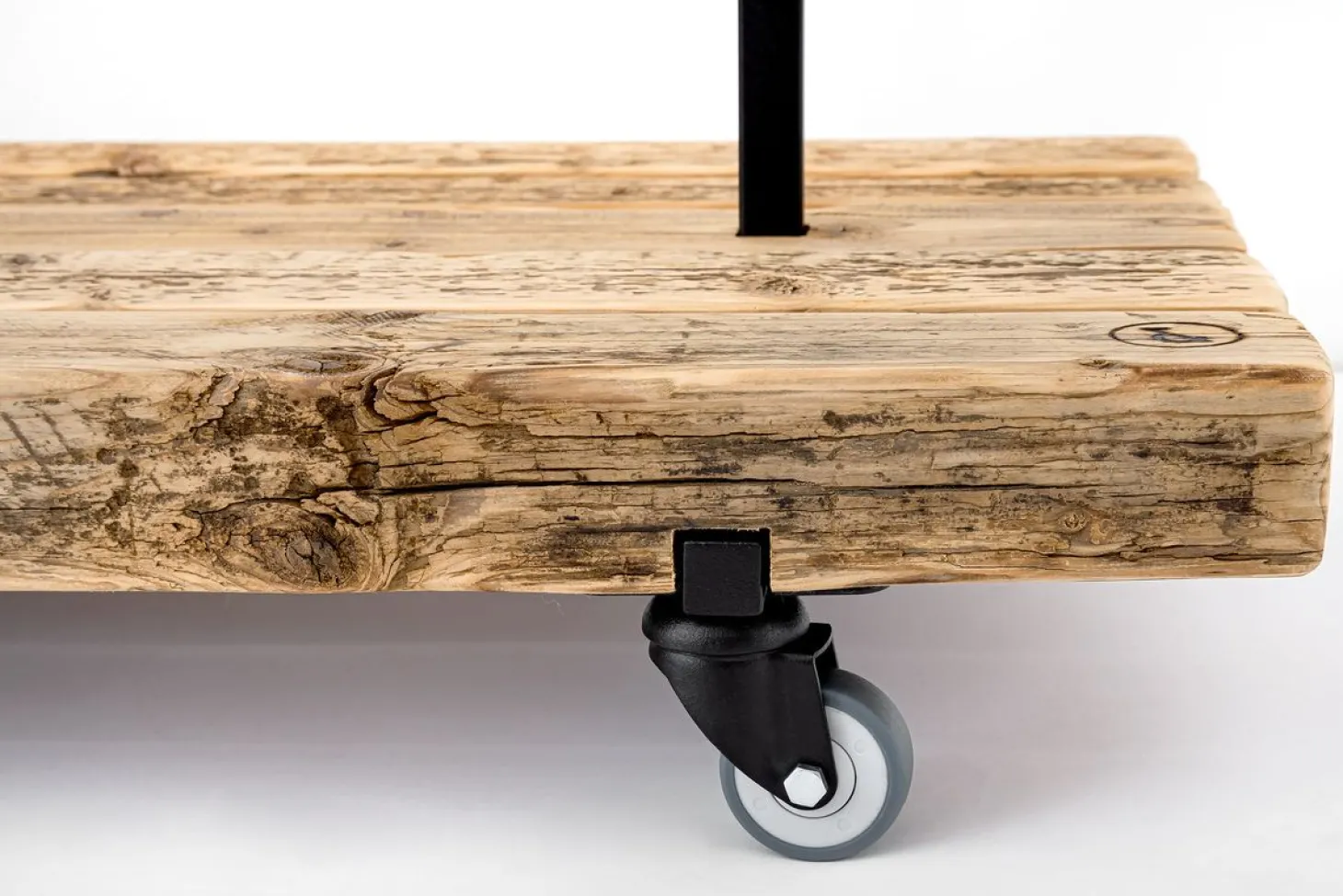 weld & co Kleiderstange Altholz 01 S 90 x 40 x 160 schwarz