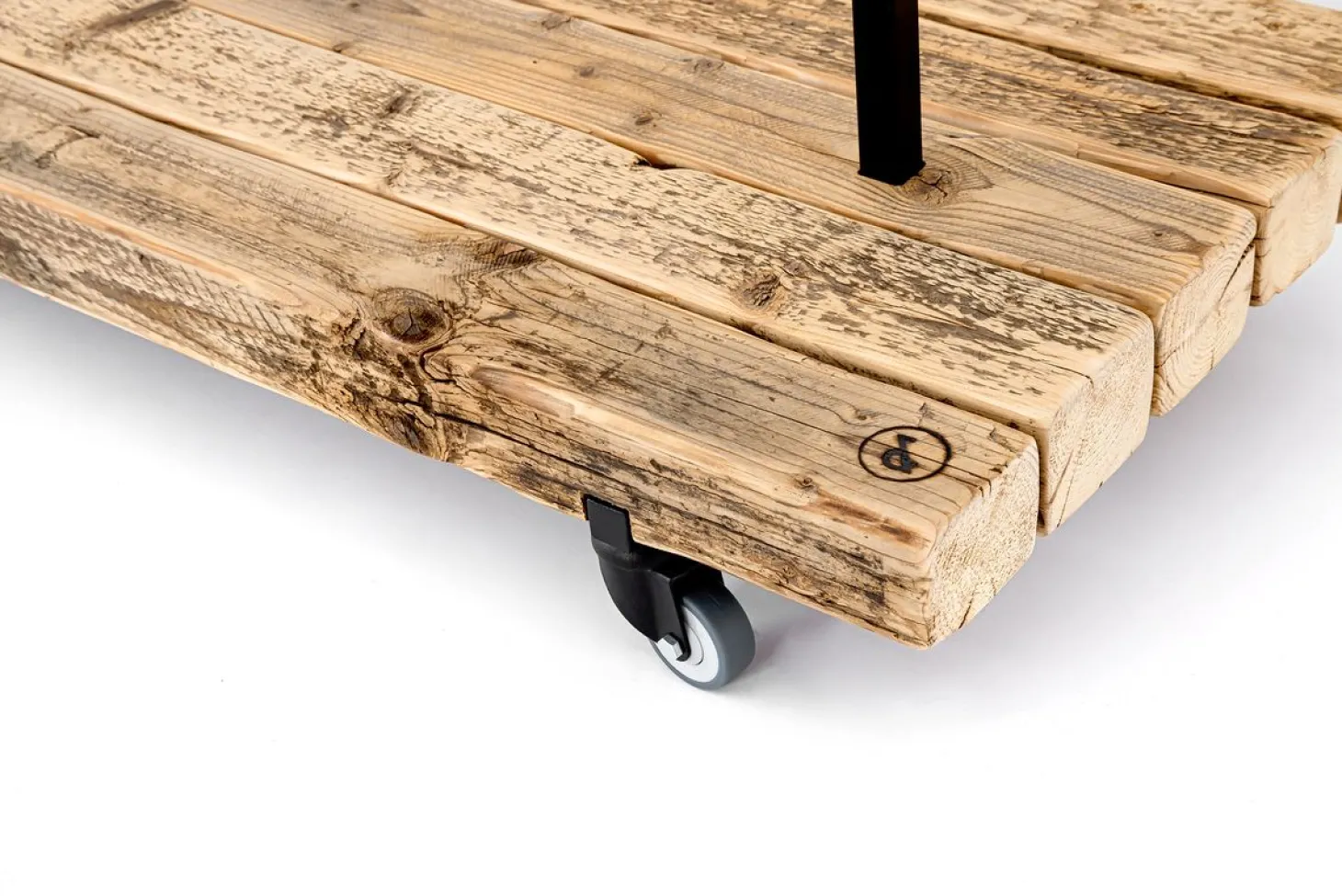 weld & co Kleiderstange Altholz 01 S 90 x 40 x 160 schwarz