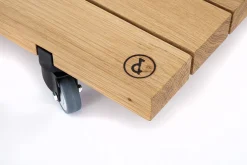 weld & co Kleiderstange Eiche 01 S 90 x 40 x 160 schwarz