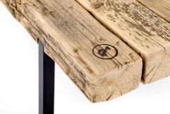 weld & co Sitzbank Altholz 01 S 90 x 40 x 45 schwarz