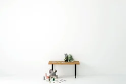 weld & co Sitzbank Eiche 01 S 90 x 40 x 45 schwarz