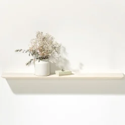 weld & co Wandregal Weißtanne 50 x 15 x 2 cm