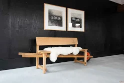 Weltevree Bank mit Reifen, L 190 cm Lärche