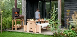 Weltevree Forestry Table - Tisch 180 cm (6 Personen) raw
