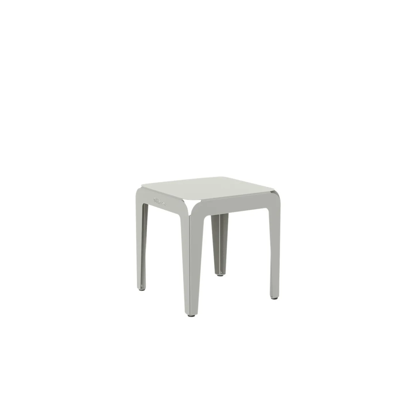 Weltevree Outdoor Hocker Bended Stool achatgrau