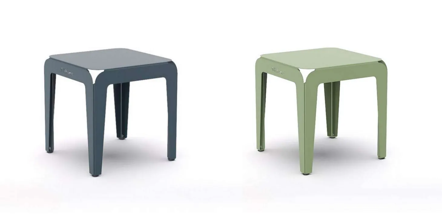 Weltevree Outdoor Hocker Bended Stool achatgrau