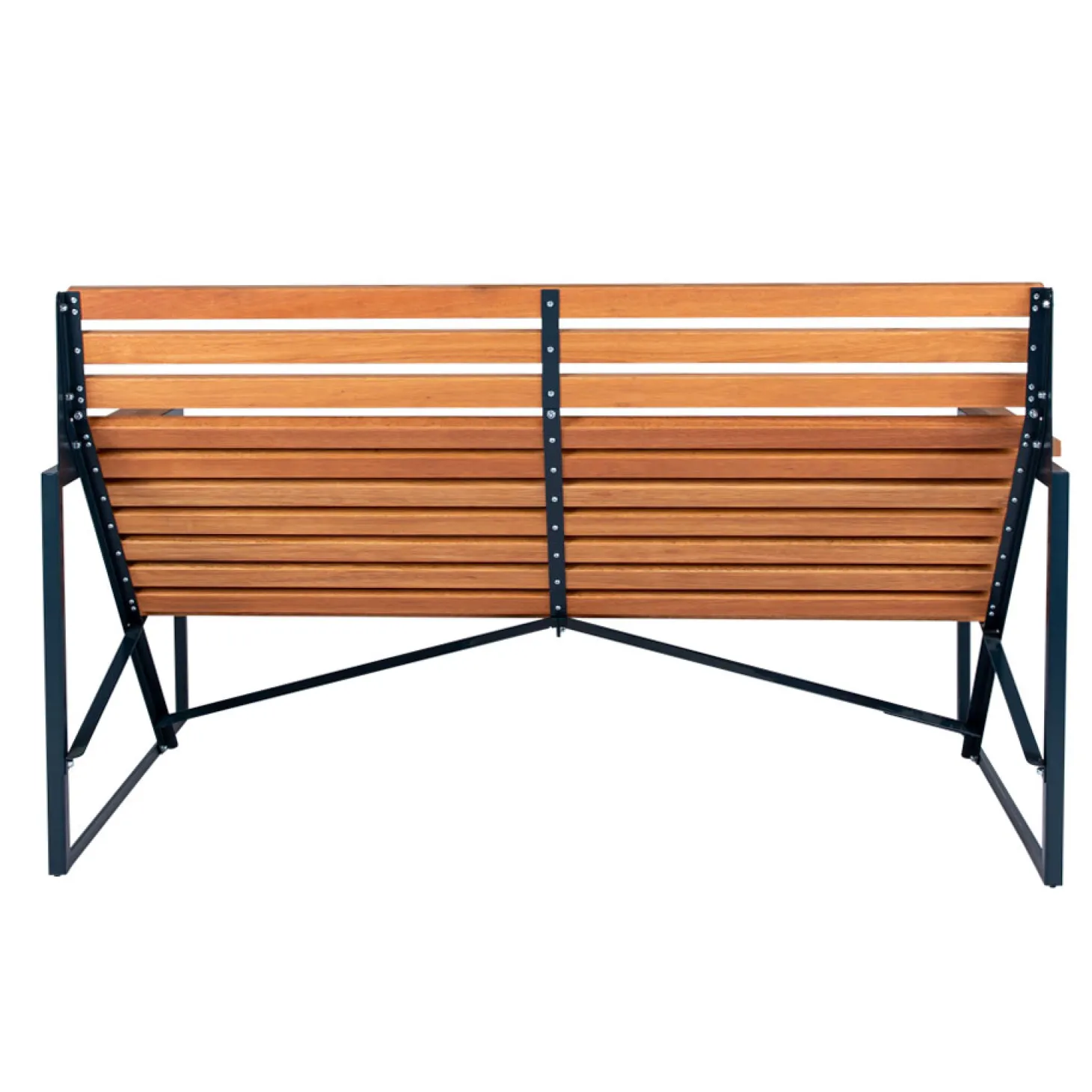 Weltevree Patio Bench - Outdoor Grau-Blau