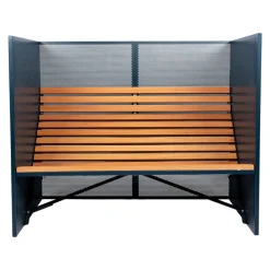 Weltevree Patio Bench High - Outdoor Grau-Blau