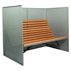 Weltevree Patio Bench High - Outdoor Grau-Blau