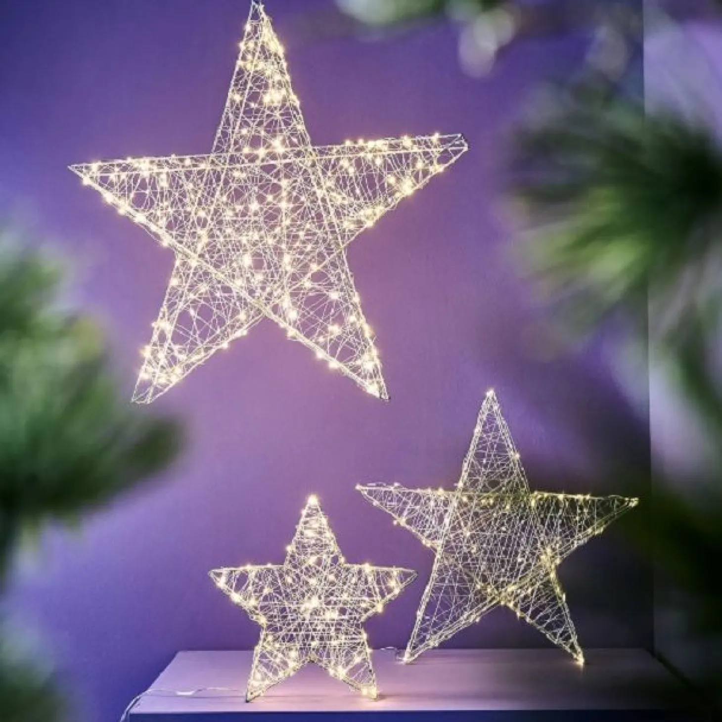 Werner Voß 3D Drahtstern H:38