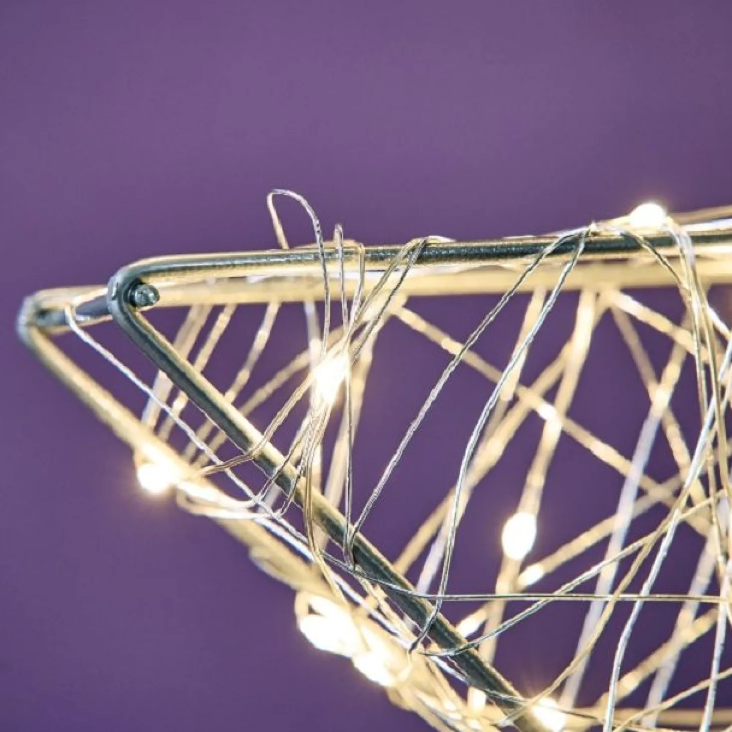 Werner Voß 3D Drahtstern H:38