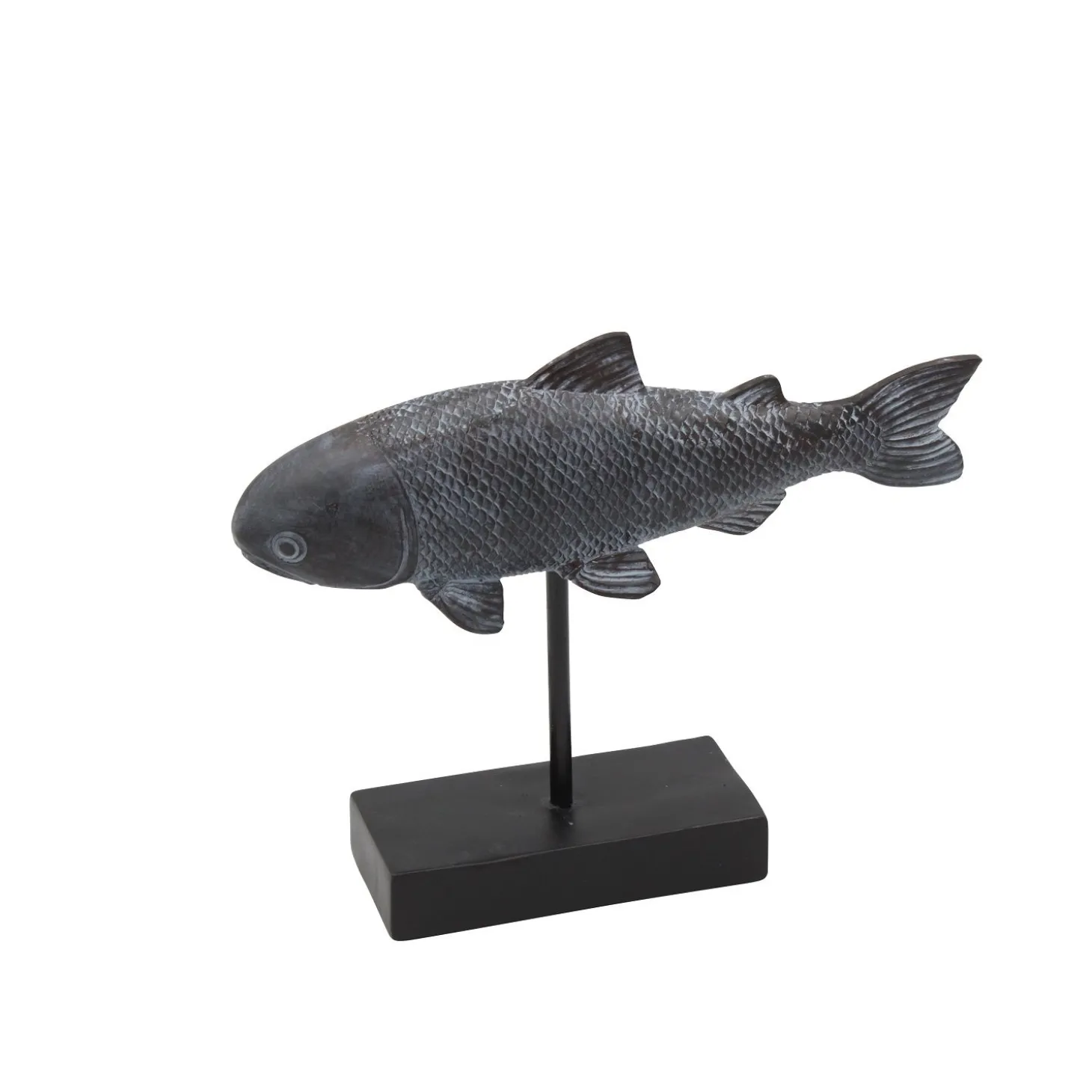 Werner Voß Dekofigur Fisch, anthrazit