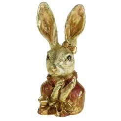 Werner Voß Hasenbüste Hannilein, creme/rot