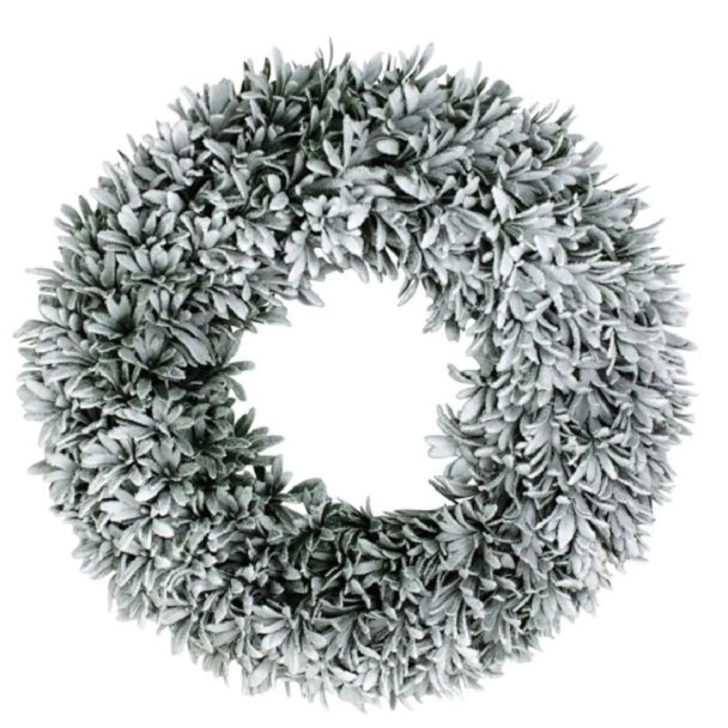 Werner Voß Kranz beschneit 55x55x11cm