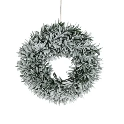 Werner Voß Kranz beschneit 40x40x9cm