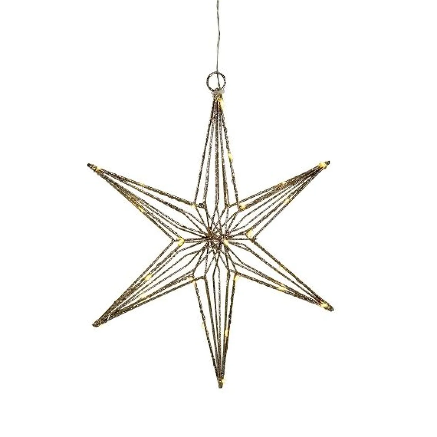 Werner Voß LED-Stern 30 cm, 25 LED warmweiß