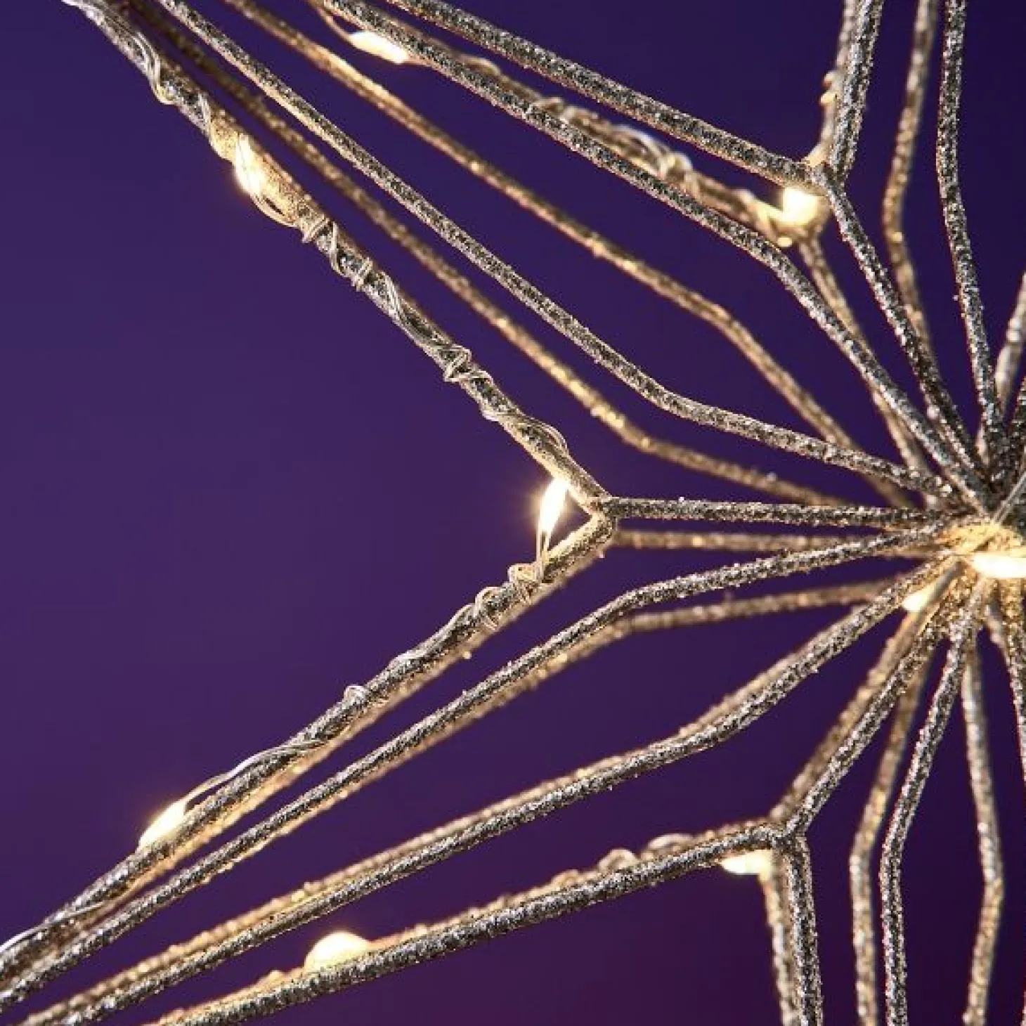 Werner Voß LED-Stern 30 cm, 25 LED warmweiß