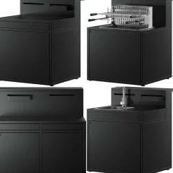 WMF Outdoorküche Modul Planchamodul