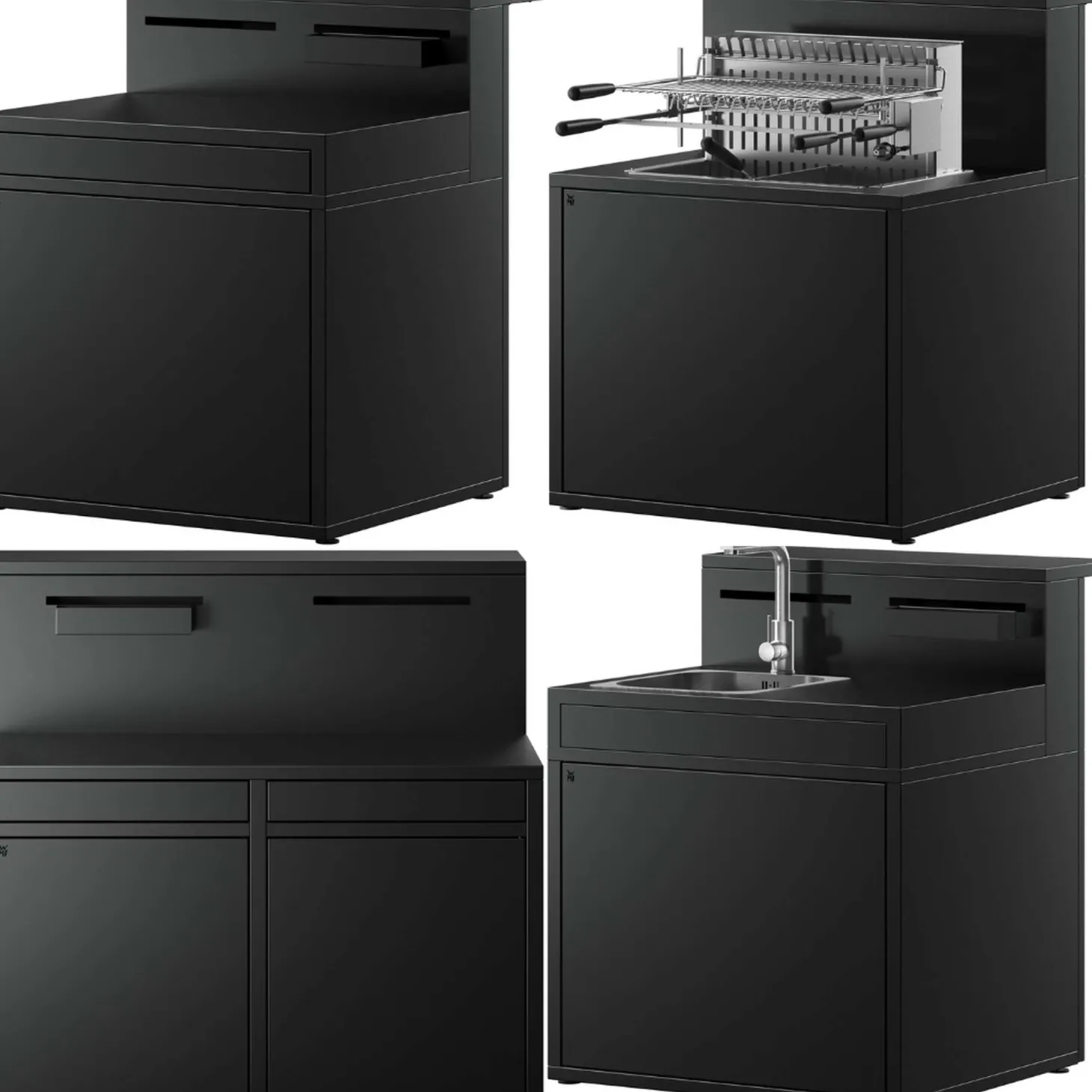 WMF Outdoorküche Modul Planchamodul