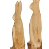 WMG Deko Hase aus Holz 90 cm