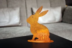 WMG Dekohase Metall aus Edelrost - Höhe 20cm