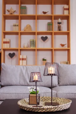 WMG Eisen Windlicht Rondo h 30 x d 13