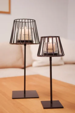 WMG Eisen Windlicht Rondo h 30 x d 13