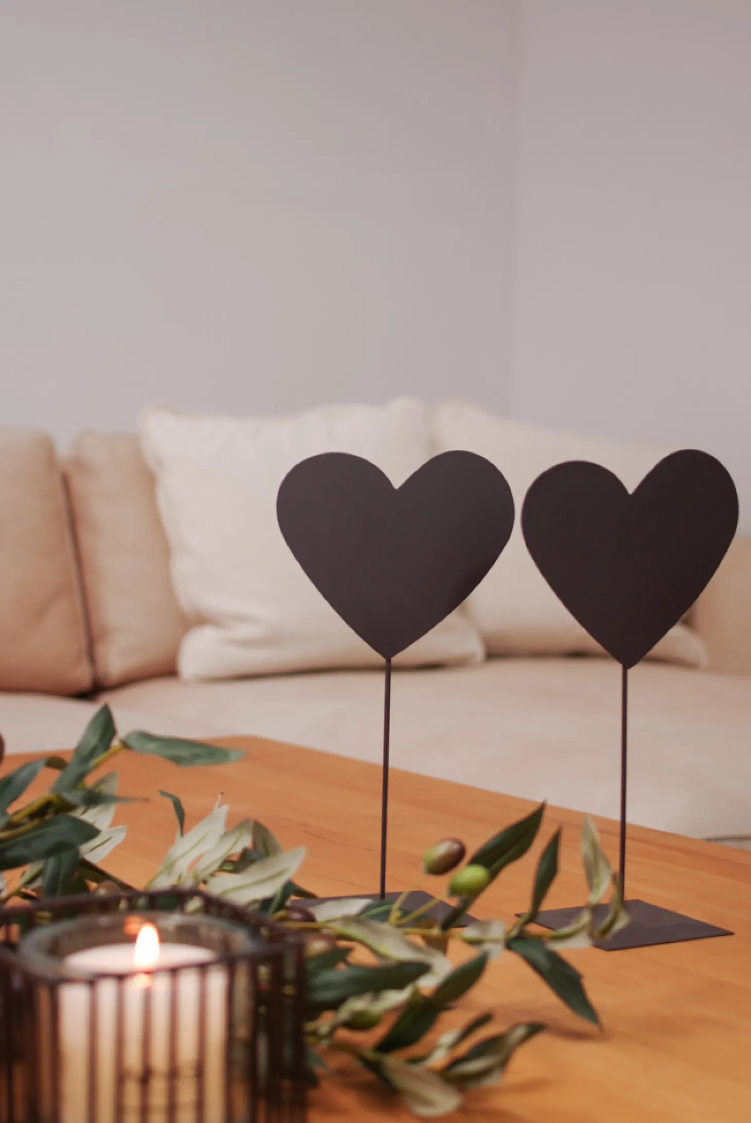 WMG Eisenherz auf Ständer - Höhe 27 cm