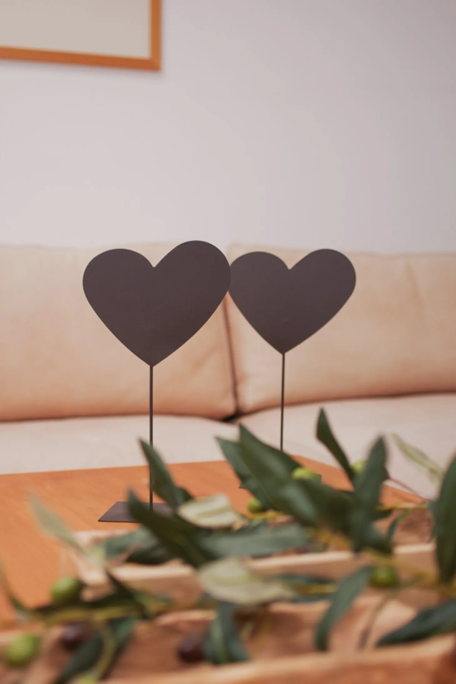 WMG Eisenherz auf Ständer - Höhe 27 cm