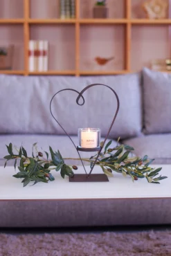 WMG Herz Windlicht Diana 25 cm