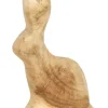 WMG Holz Hase Pappel Natur h 25 cm b 15 cm