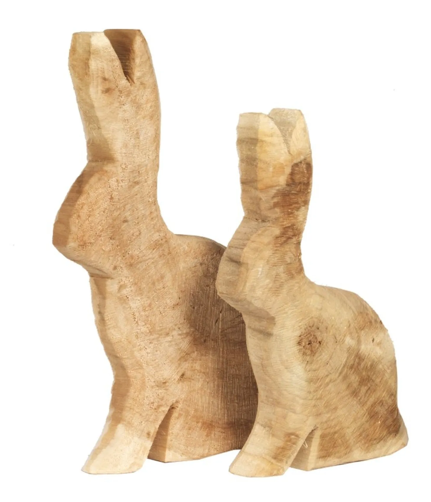WMG Holz Hase Pappel Natur h 25 cm b 15 cm