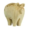 WMG Holz Schwein Pappel natur, Höhe 35 cm