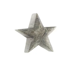 WMG Holz Stern Pappel grau 20 cm