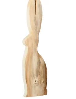 WMG Holzhase ohne Rinde Höhe 90 cm