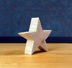 WMG Holz-Stern Marius Pappelholz, 20 cm