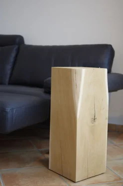 WMG Holz-Säule Eiche 25 x 25 x 60cm