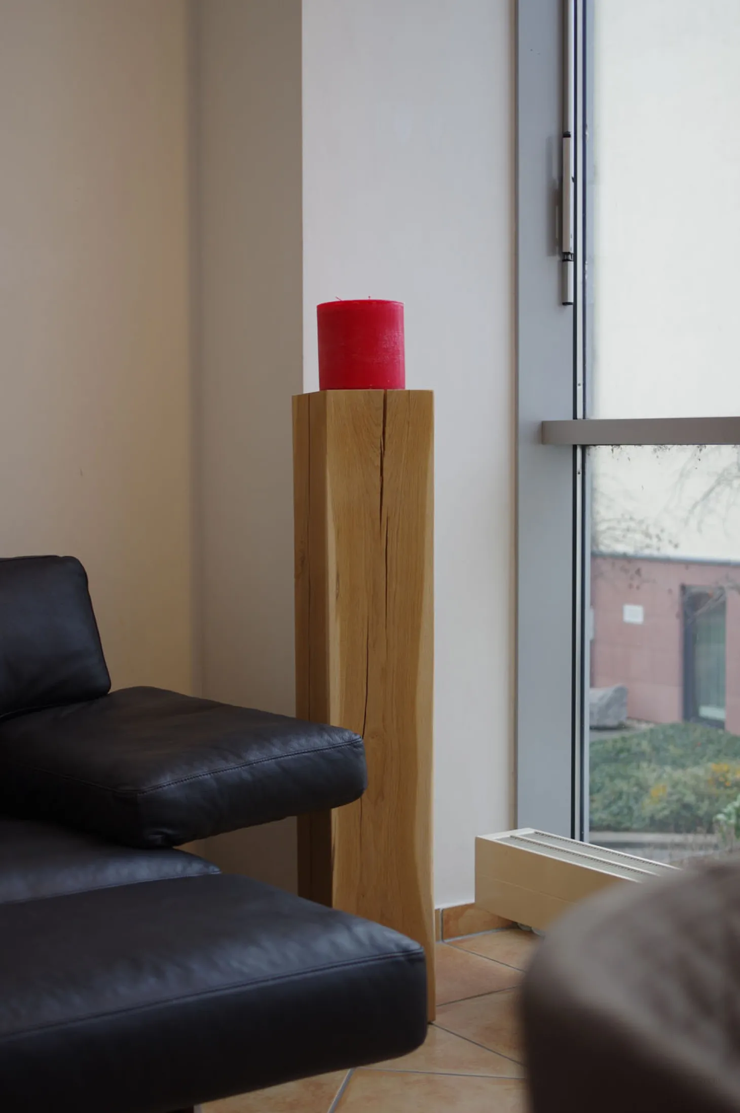 WMG Holz-Säule Eiche natur 20x20x110cm