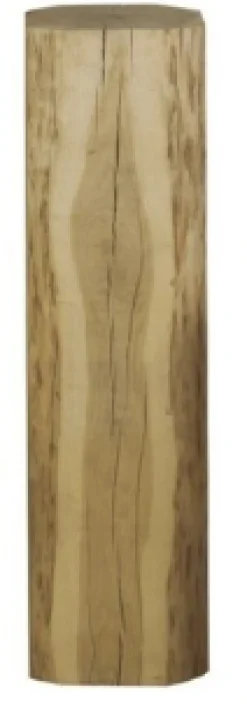 WMG Holz-Säule Eiche natur h 90 cm