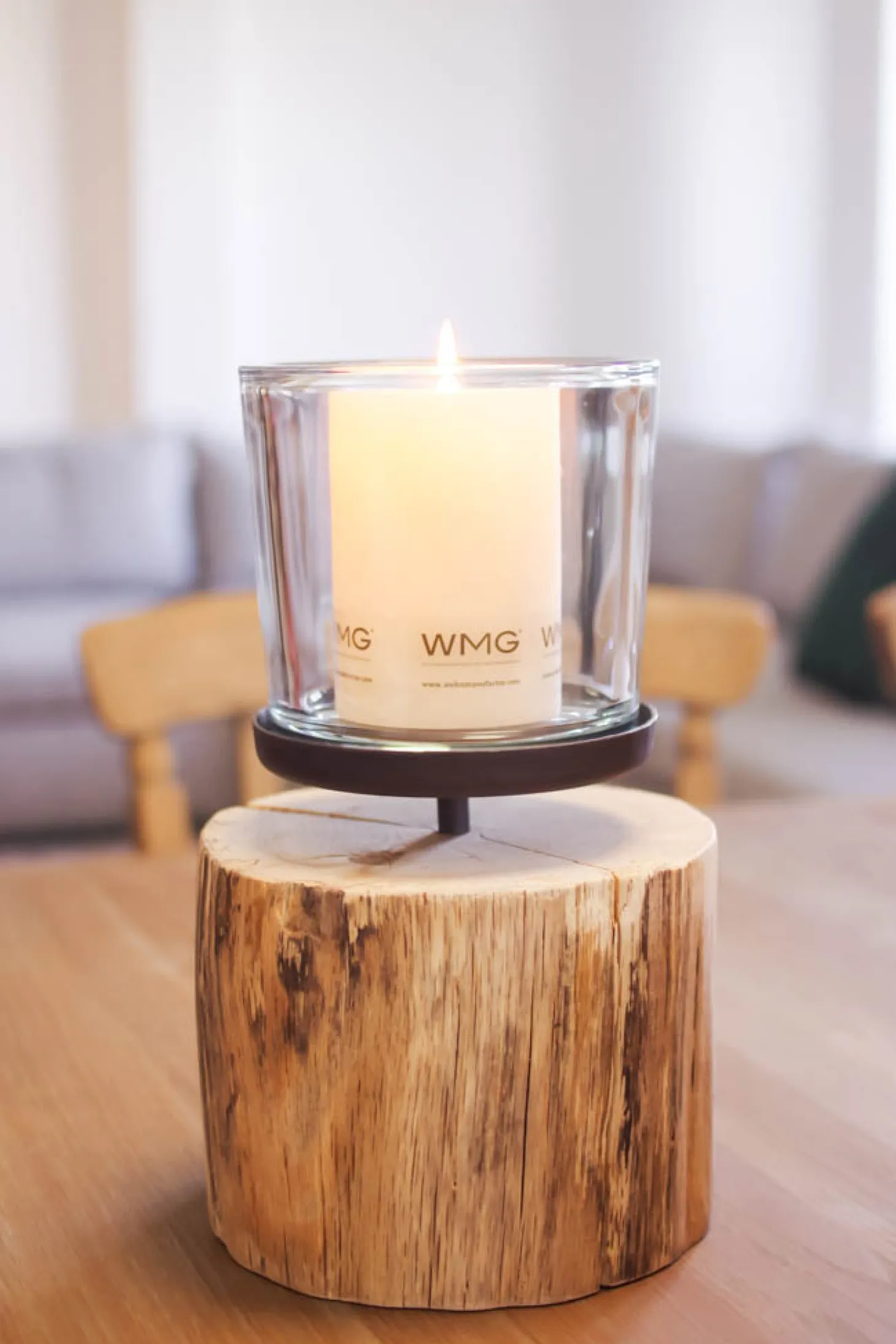 WMG Holzwindlicht Eiche Natur