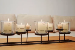 WMG Lincoln - Windlicht 70 cm mit 7 Gläsern